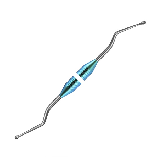 11-04 Ложка кюретажная изогнутая длинная малая 2,2